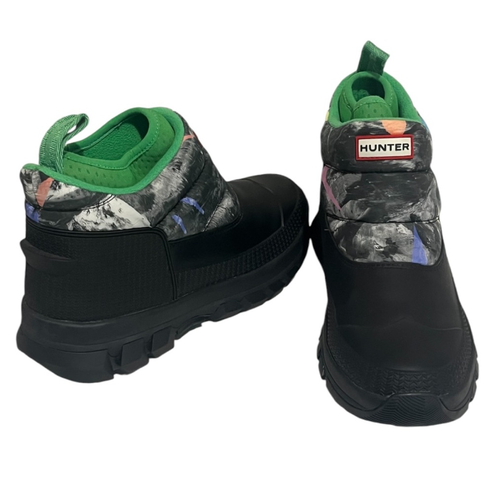 hunter intrepid snow boot print insulated